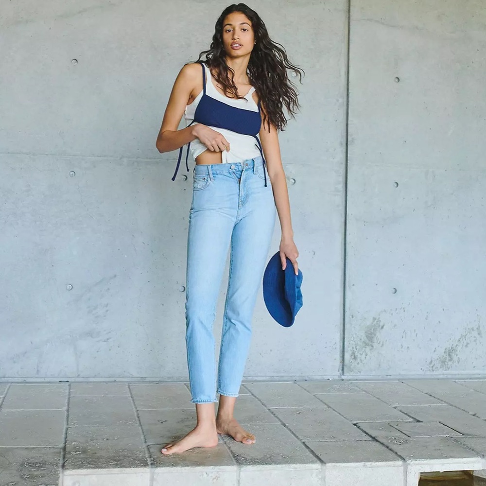 Madewell The Perfect Vintage Jean in Fitzgerald Wash. Size 27